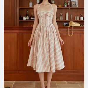 LACEMADE Tuscany Rose Corset Dress NWT